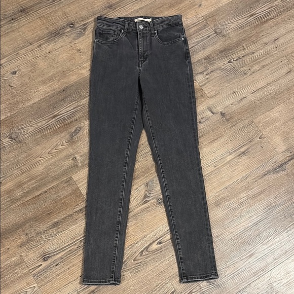 Levi's Black Skinny Jeans Modern Fit - Picture 1 of 6